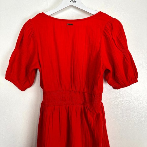BILLABONG Spellbound Mini Dress in Red Velvet Size Small - Picture 9 of 12